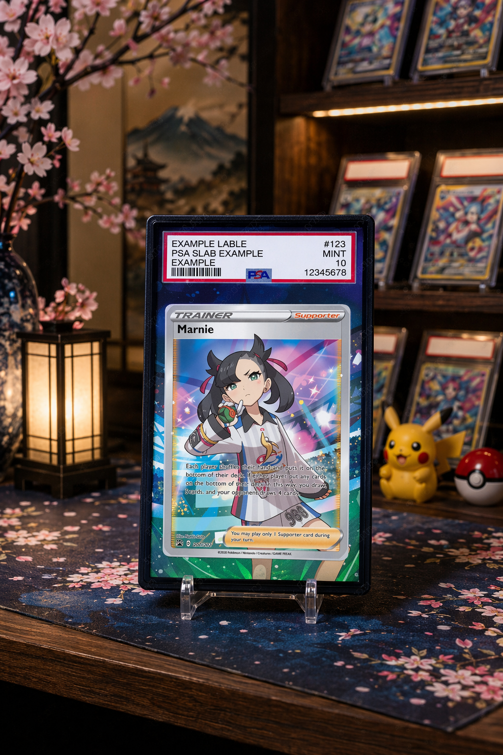 Elite Trainer Series Extended Art Slab Display Case