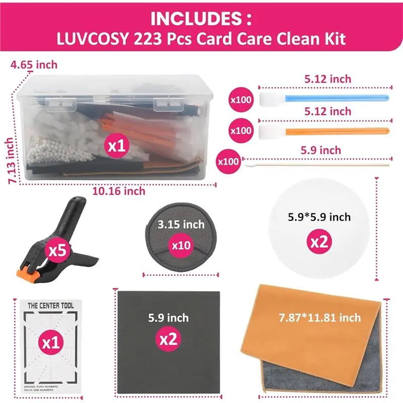 Prep Series Pro Grading Kit — Complete Card Cleaning & Submission Tool Set