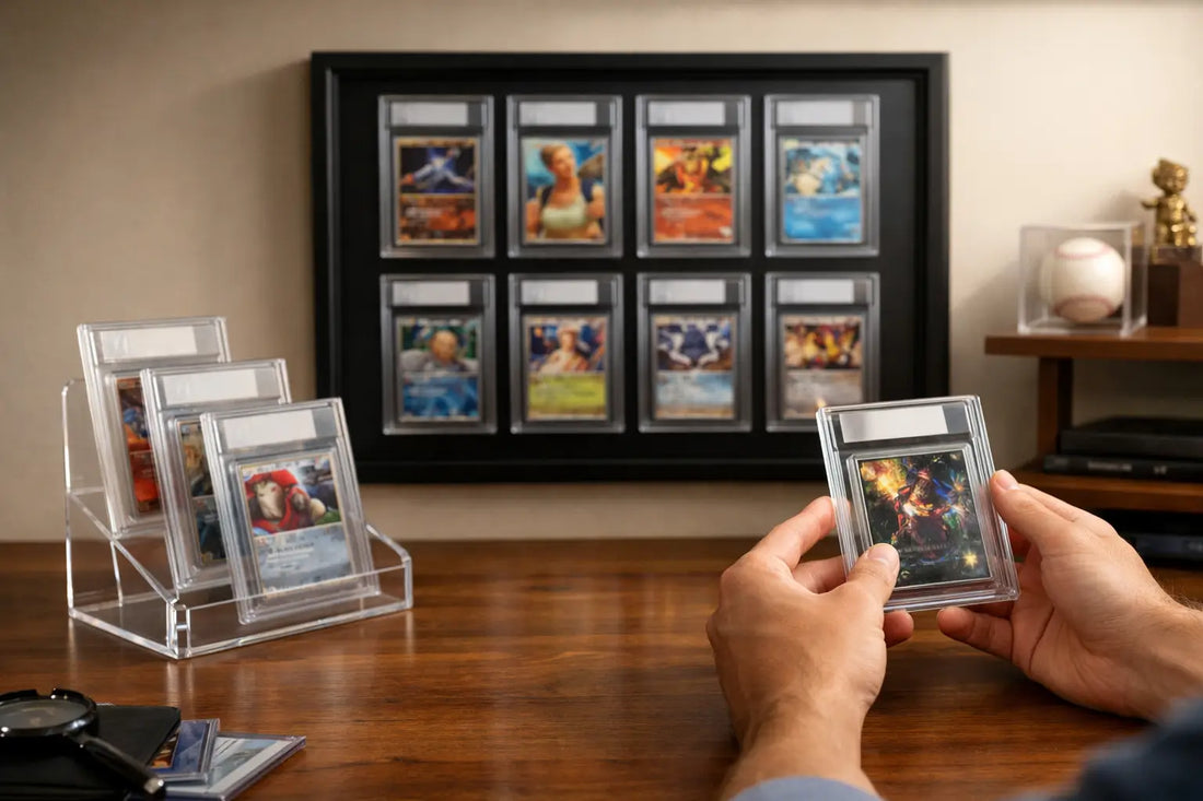 How to Choose a Graded Card Display Case