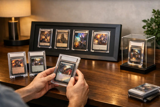 How to Showcase Trading Cards That Pop