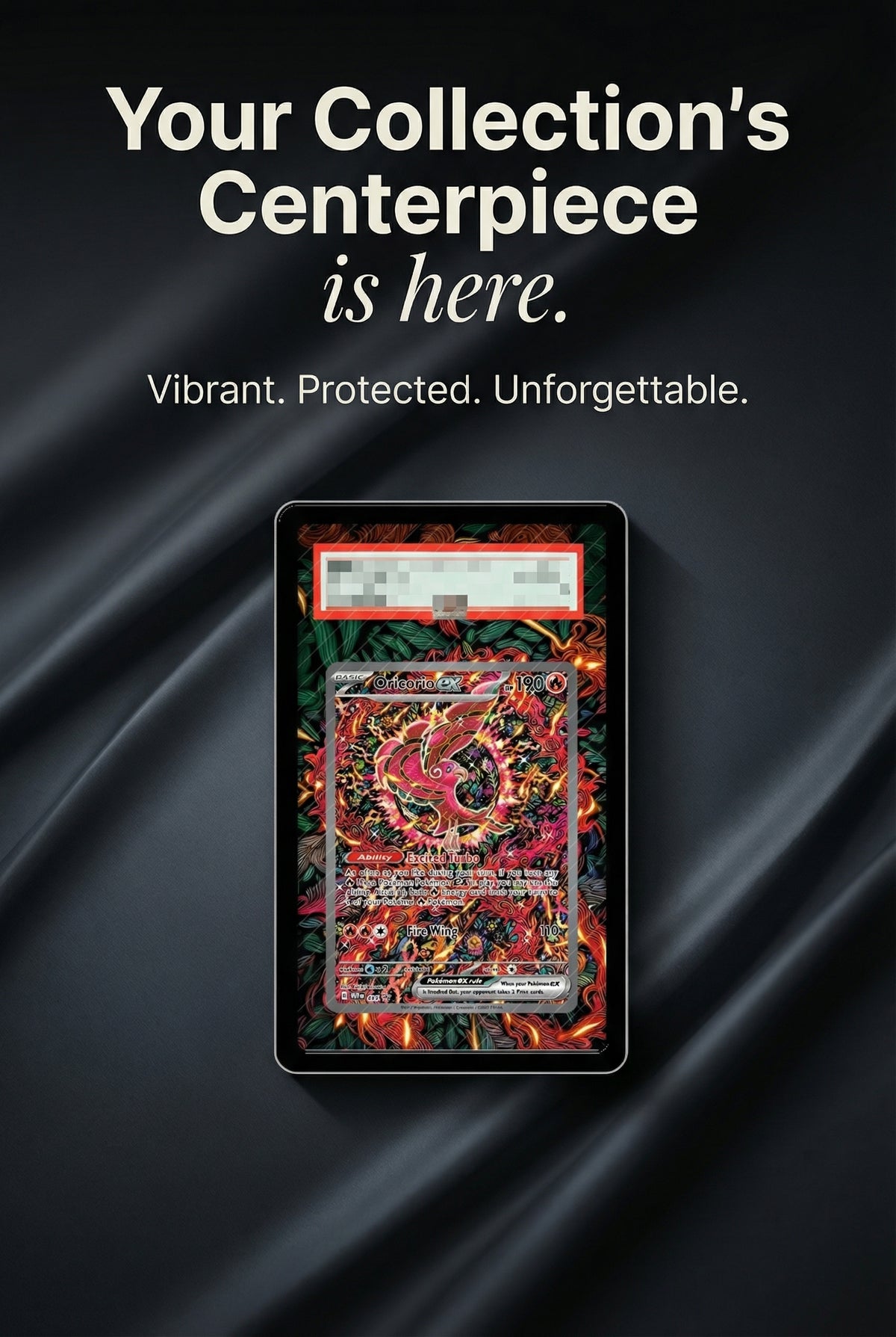 Flamingo Edition Extended Art Slab Display Frame