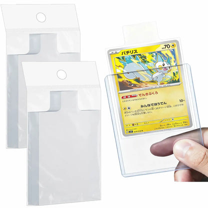 Grading Prep Sleeves — Raised Edge Protection (65×90mm)