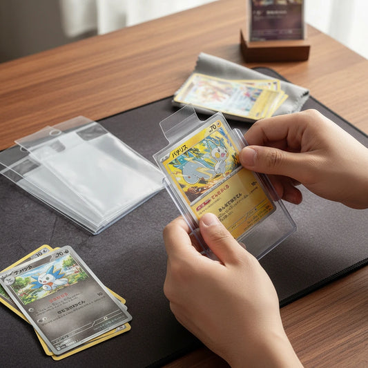 Premium Card Sleeves (65×90mm) – Clear Protective Holders for TCG Cards