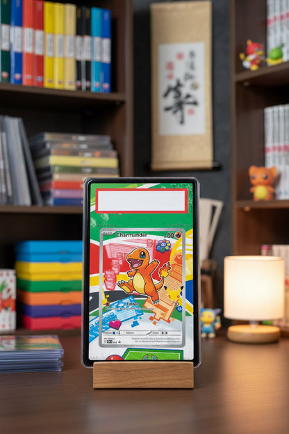 Playful Pup Panic Extended Art Slab Frame