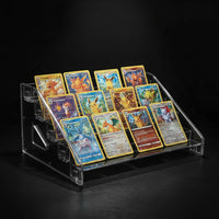 Tiered Acrylic Display Showcase • Multi-Level TCG Stand