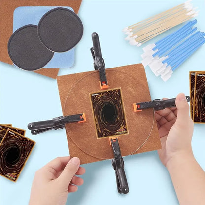 Card Care & Restoration Kit – Cleaning, Flattening & Maintenance Tool Set for TCG & Sports Card Collectors