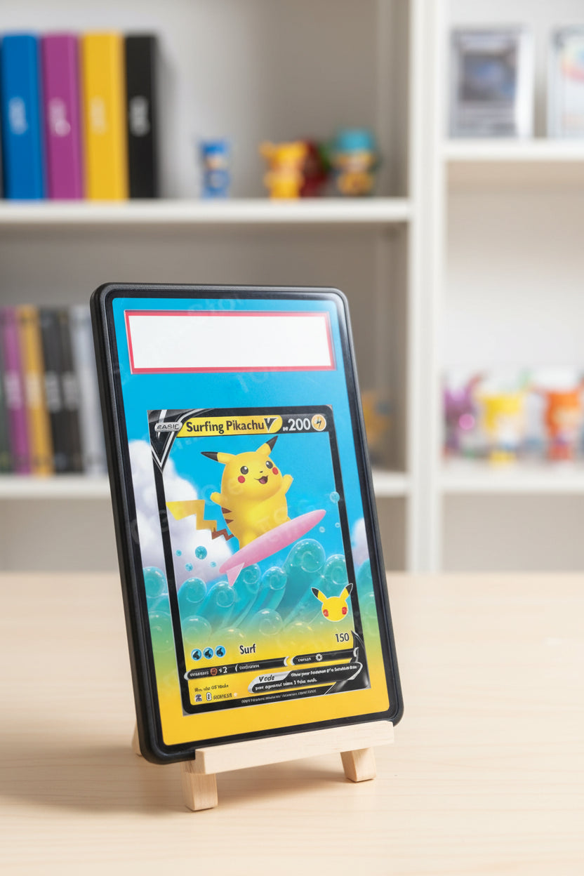 Playful Pup Panic Extended Art Slab Frame