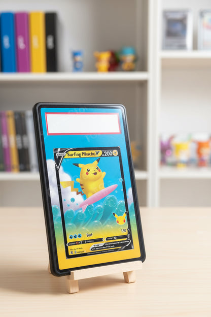 Playful Pup Panic Extended Art Slab Frame