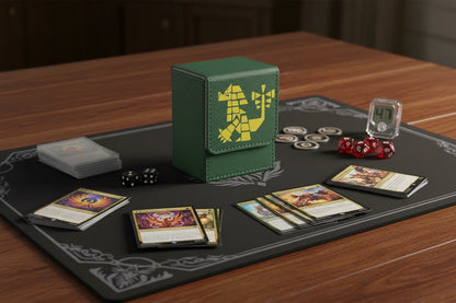 ArcVault Magnetic Deck Case | Embossed Collector Card Storage