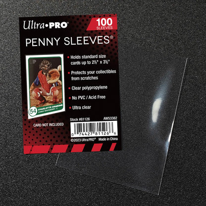 35PT Penny Sleeves — Raw Card Protection (100pcs)