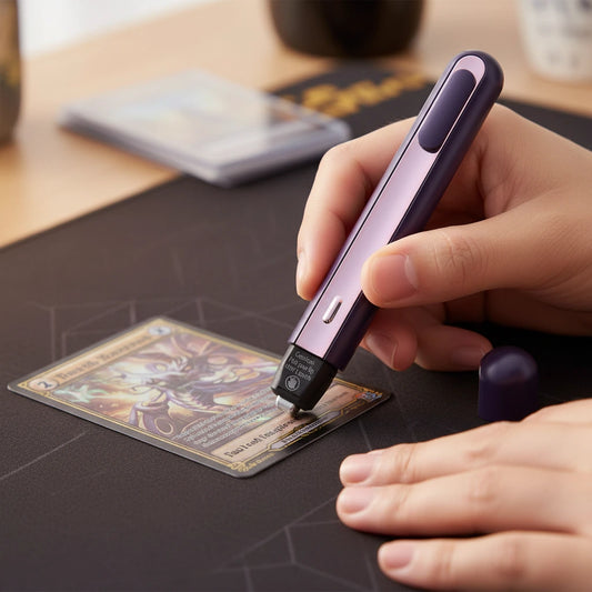 Mini Heat Seal Pen — Collector Tool for Card Sleeves & Storage Prep