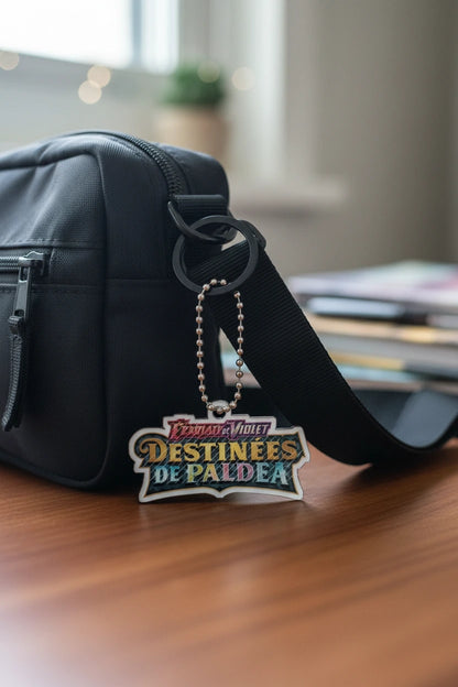 French TCG Series Inspired Bag Charm Collectible