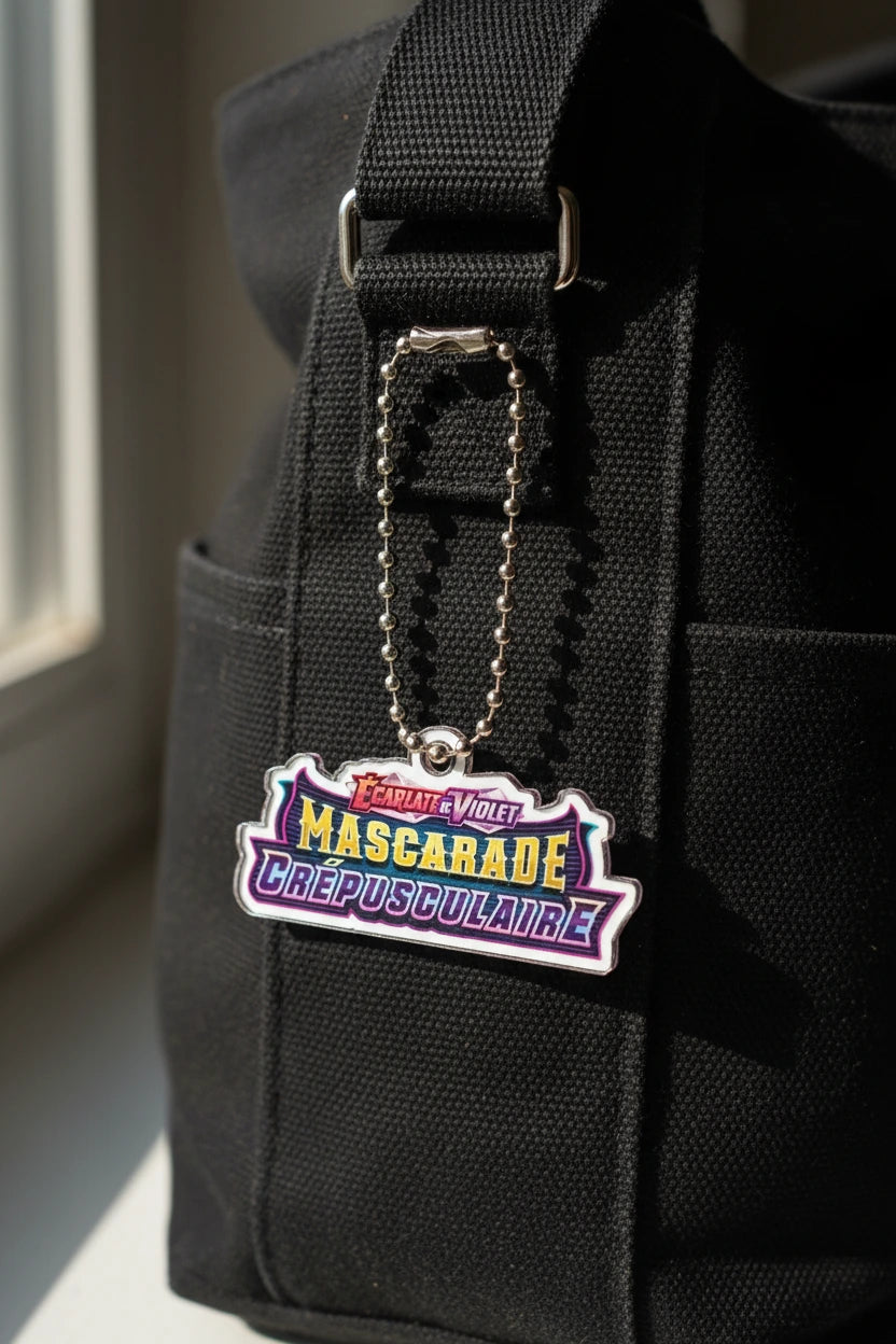 French TCG Series Inspired Bag Charm Collectible