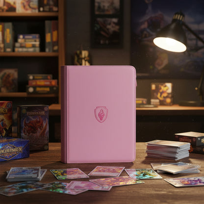 Premium 9-Pocket Zippered Trading Card Binder (360-Card Capacity)
