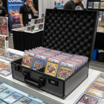 Card Storage Case — Combination Lock & Dividers