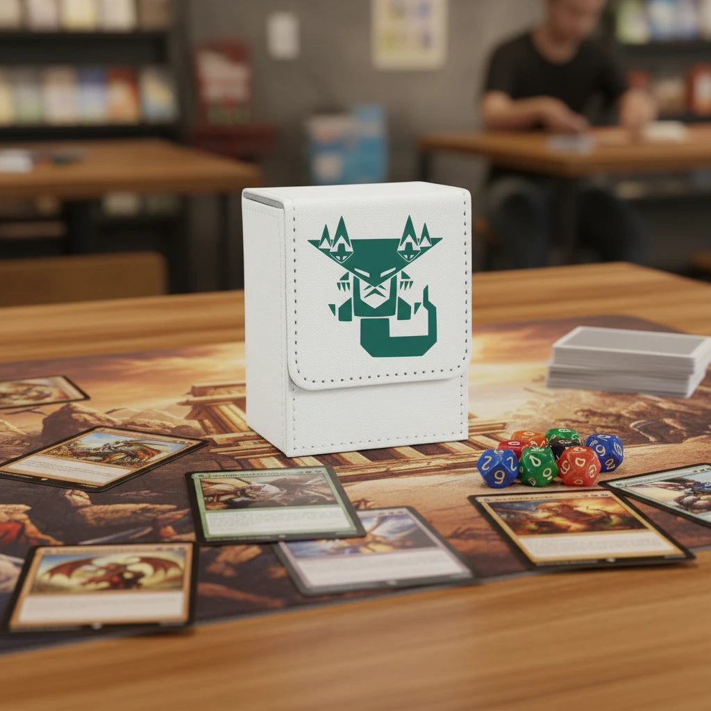 ArcVault Magnetic Deck Case | Embossed Collector Card Storage