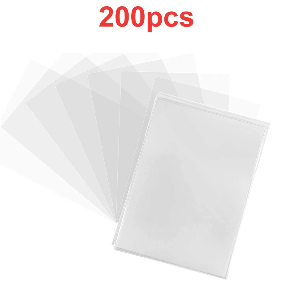 Grading Prep Sleeves — Raised Edge Protection (65×90mm)
