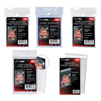 TCG Grading Prep Soft Card Sleeves (100 Pack) — Ultra Clear Protection