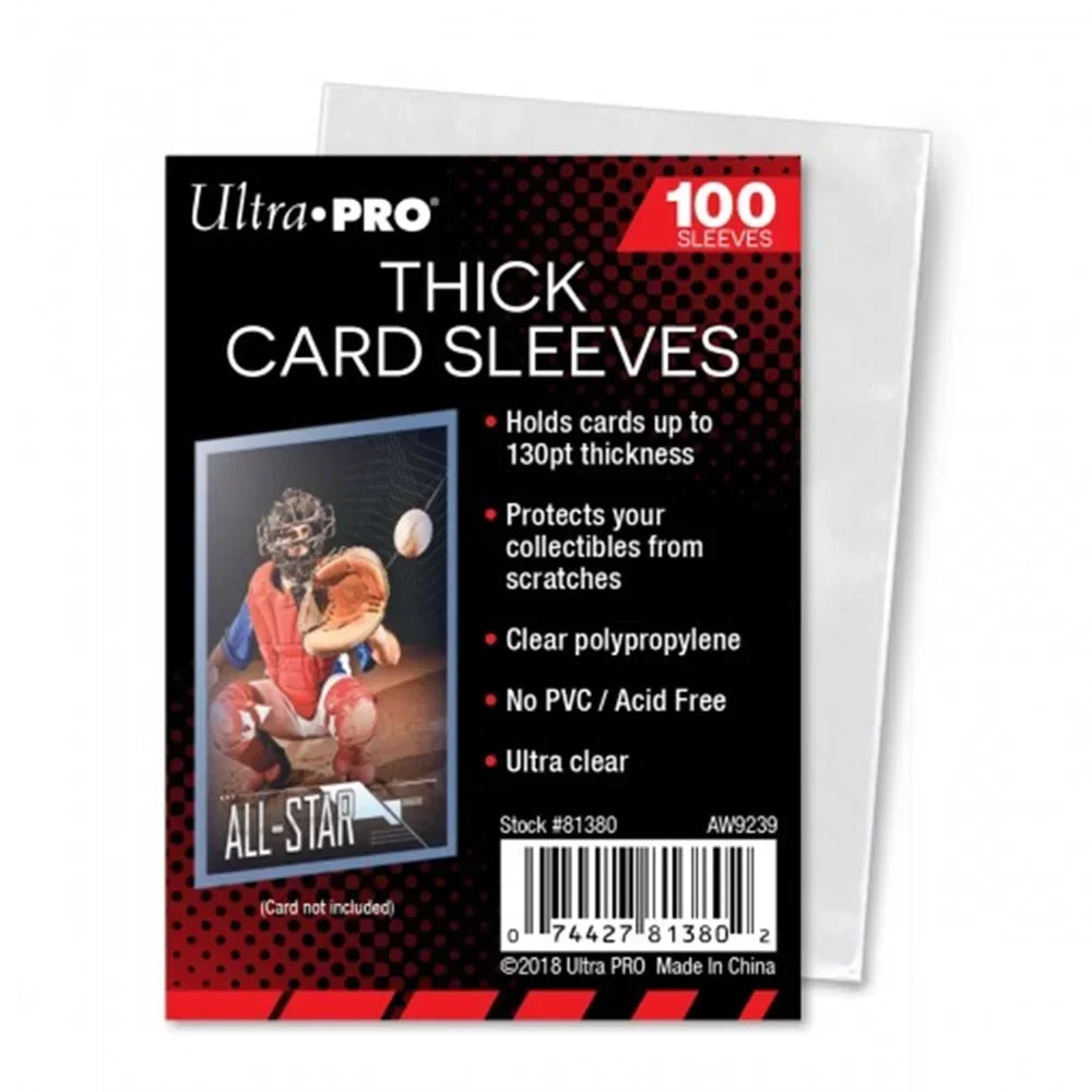 TCG Grading Prep Soft Card Sleeves (100 Pack) — Ultra Clear Protection