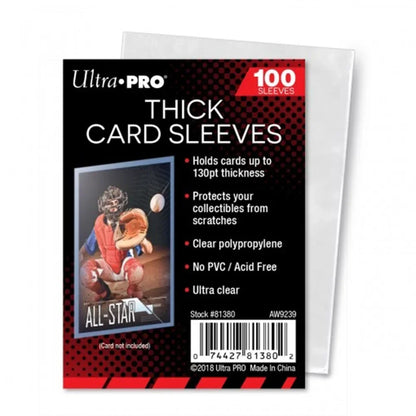 TCG Grading Prep Soft Card Sleeves (100 Pack) — Ultra Clear Protection