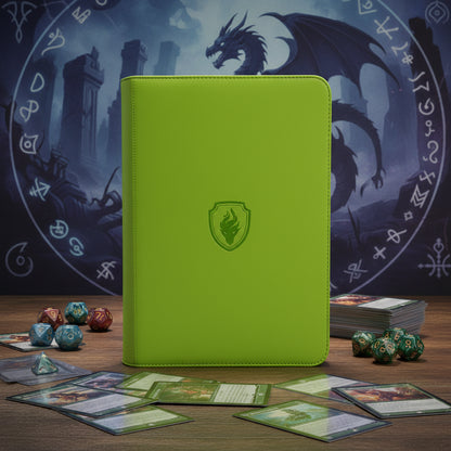 Premium 9-Pocket Zippered Trading Card Binder (360-Card Capacity)