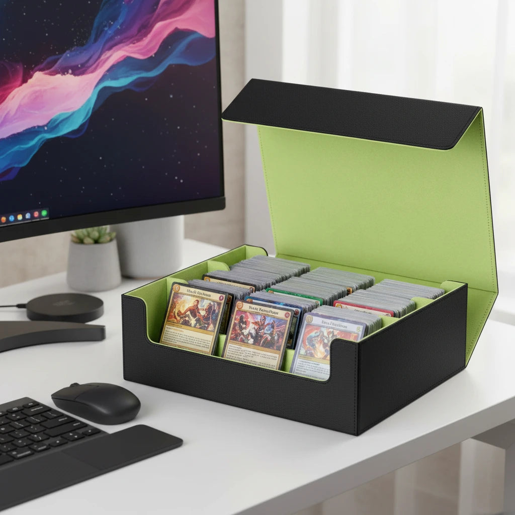 Vault Deck Cradle — Magnetic Card Storage Box