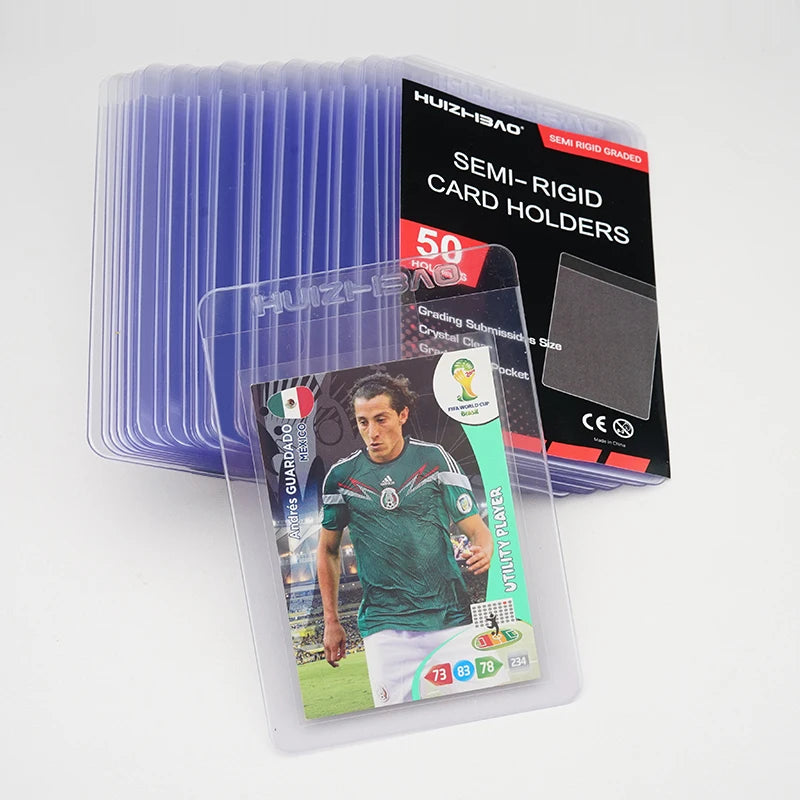 Semi Rigid Card Holder, Trading Card Sleeves for PSA BGS CGC SGC Grading Submissions
