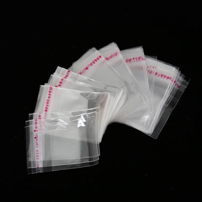Self-Seal OPP Sleeves — Clear Adhesive Packaging Bags