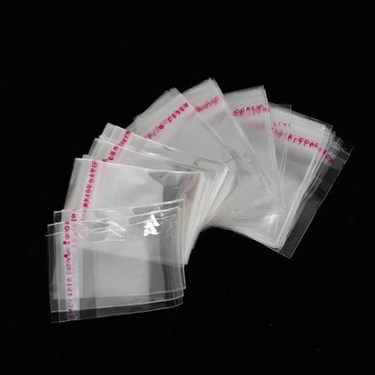 Self-Seal OPP Sleeves — Clear Adhesive Packaging Bags