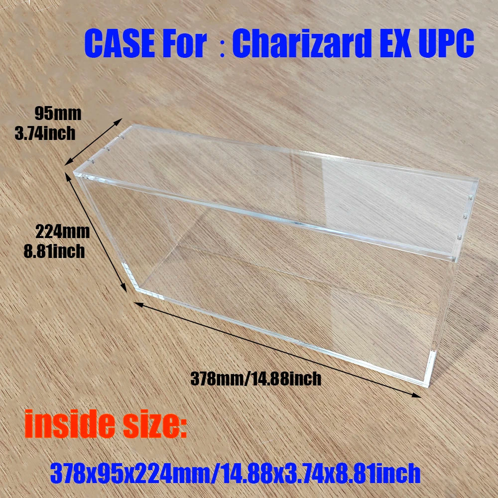 Crystal Shell Box Display Case | Clear Acrylic Protector for Sealed Collectibles