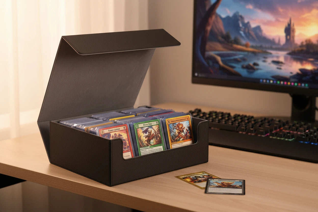 Vault Deck Cradle — Magnetic Card Storage Box