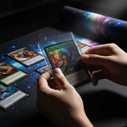 Rigid TCG Toploader Sleeves — 35PT Hard Card Protection