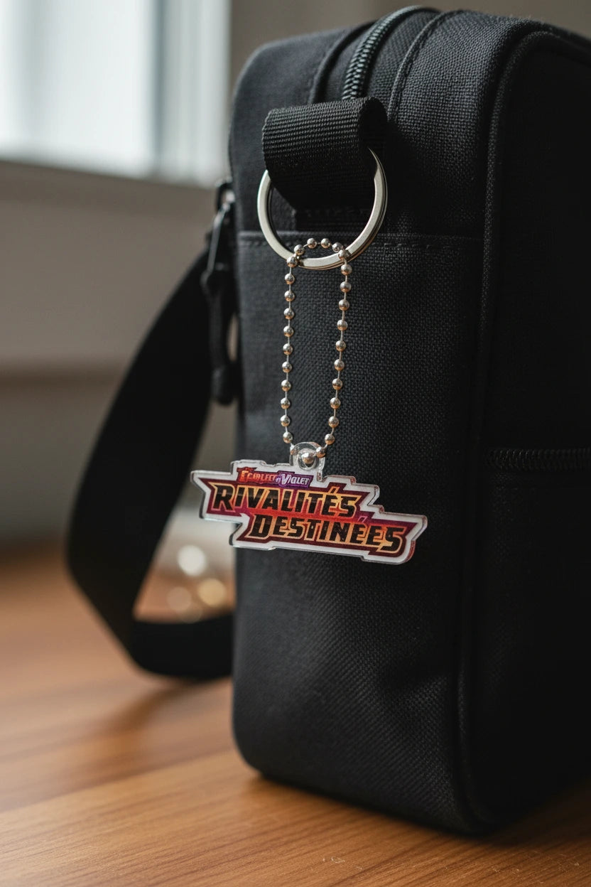 French TCG Series Inspired Bag Charm Collectible