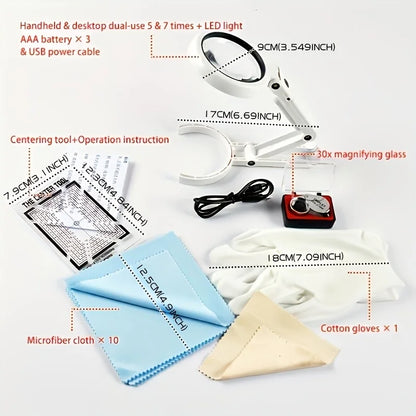 Precision TCG Card Centering Tool • Premium Pre-Grading Ruler Kit