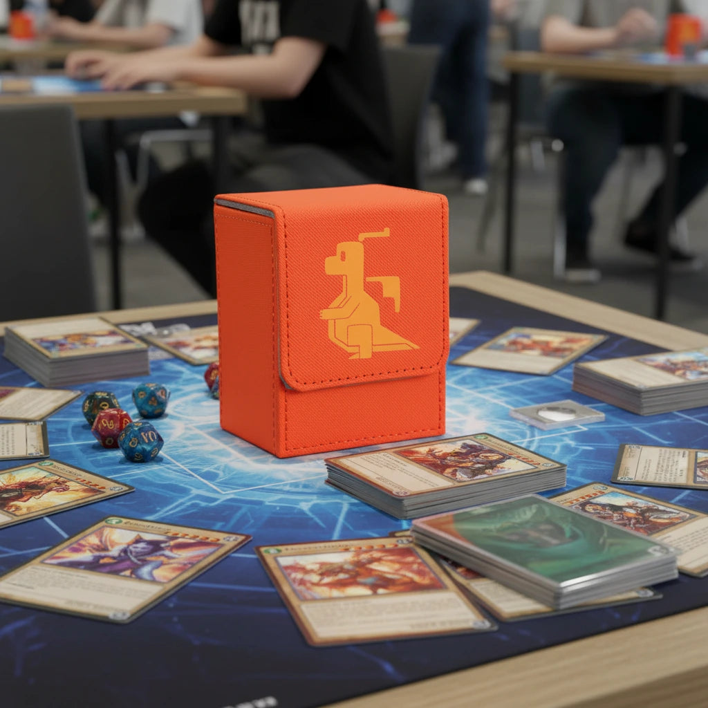 ArcVault Magnetic Deck Case | Embossed Collector Card Storage