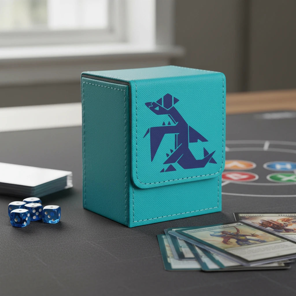ArcVault Magnetic Deck Case | Embossed Collector Card Storage