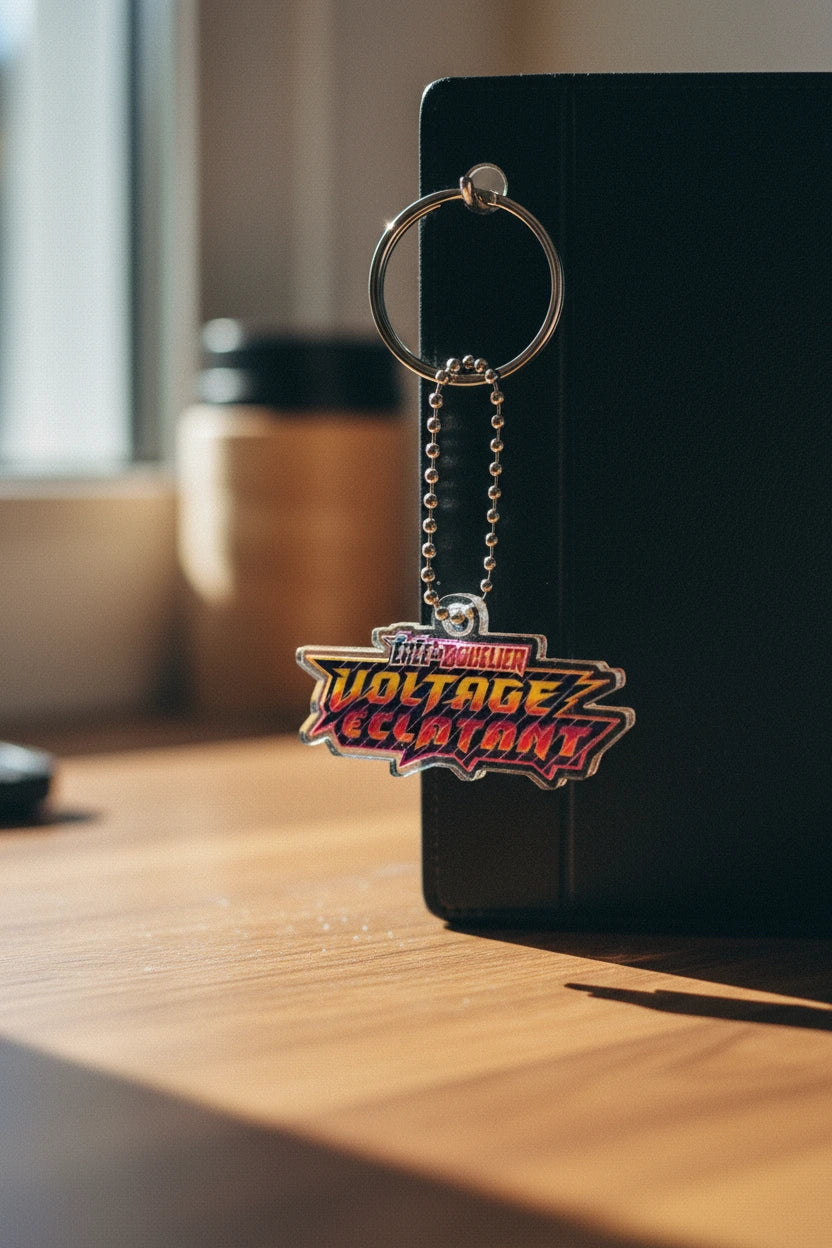 French TCG Series Inspired Bag Charm Collectible