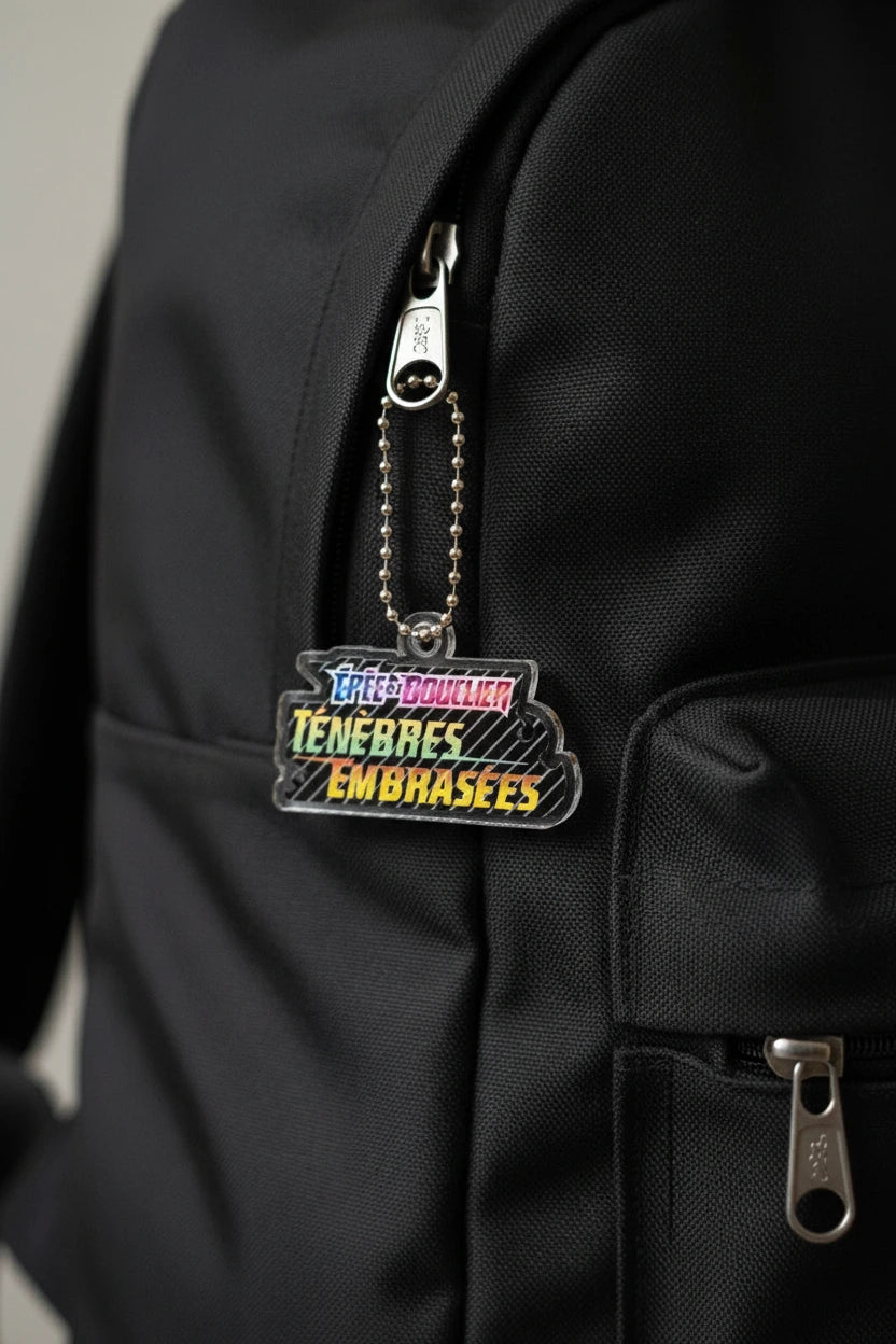 French TCG Series Inspired Bag Charm Collectible