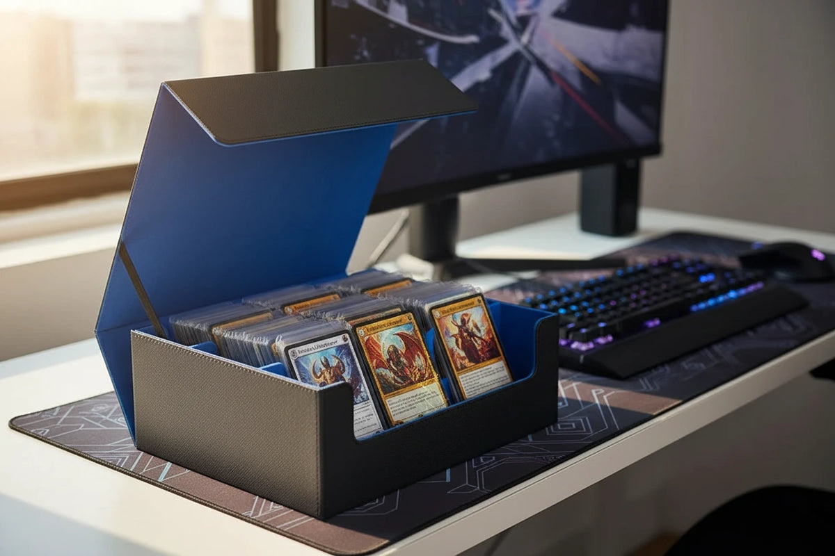 Vault Deck Cradle — Magnetic Card Storage Box