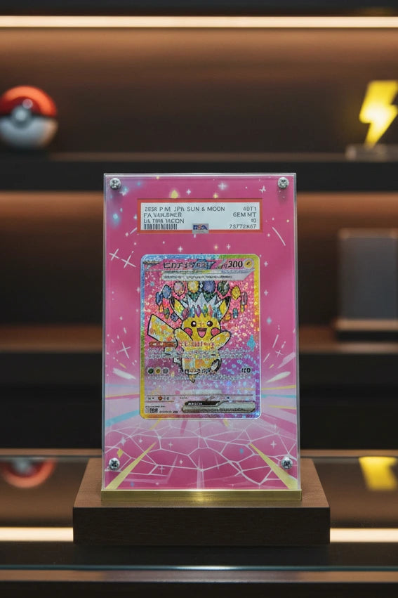 Electrifying Raindow Extended Art Slab Display Frame