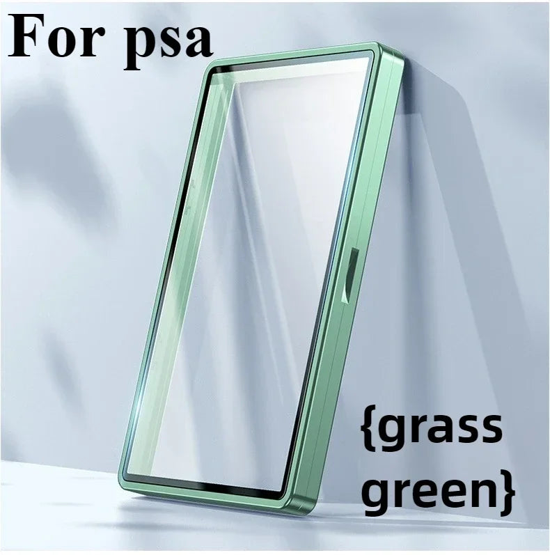Graded Card Slab Bumper Case – Metal Frame Protector for PSA BGS CGC Slabs