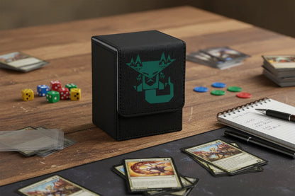 ArcVault Magnetic Deck Case | Embossed Collector Card Storage