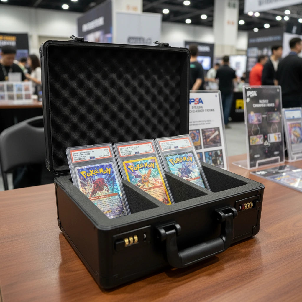 Graded Card Storage Case — Waterproof with Combination Lock