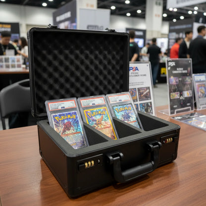 Graded Card Storage Case — Waterproof with Combination Lock