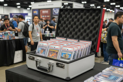 Card Storage Case — Combination Lock & Dividers