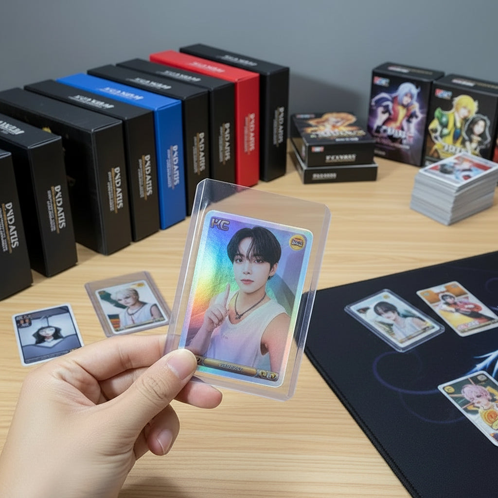 Rigid TCG Toploader Sleeves — 35PT Hard Card Protection