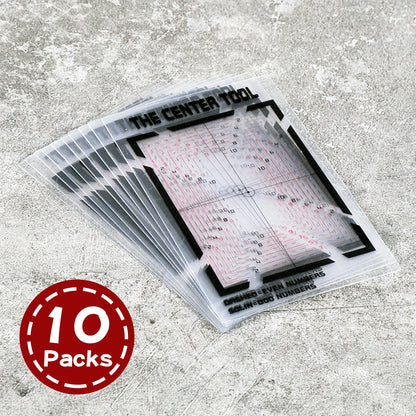 Precision TCG Card Centering Tool • Premium Pre-Grading Ruler Kit