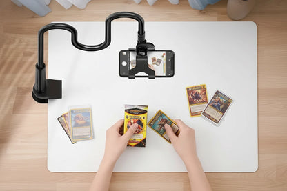Overhead Phone Mount — Top-Down TCG Streaming Arm