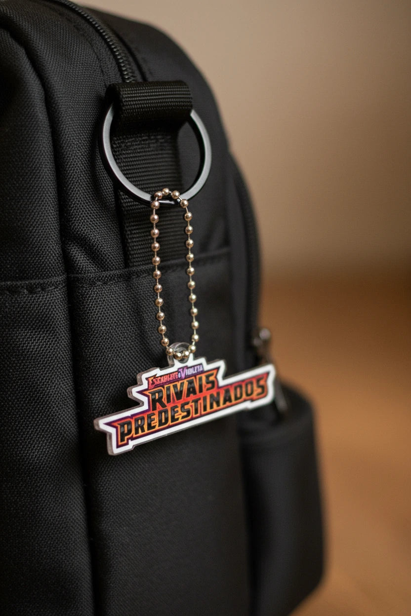 French TCG Series Inspired Bag Charm Collectible