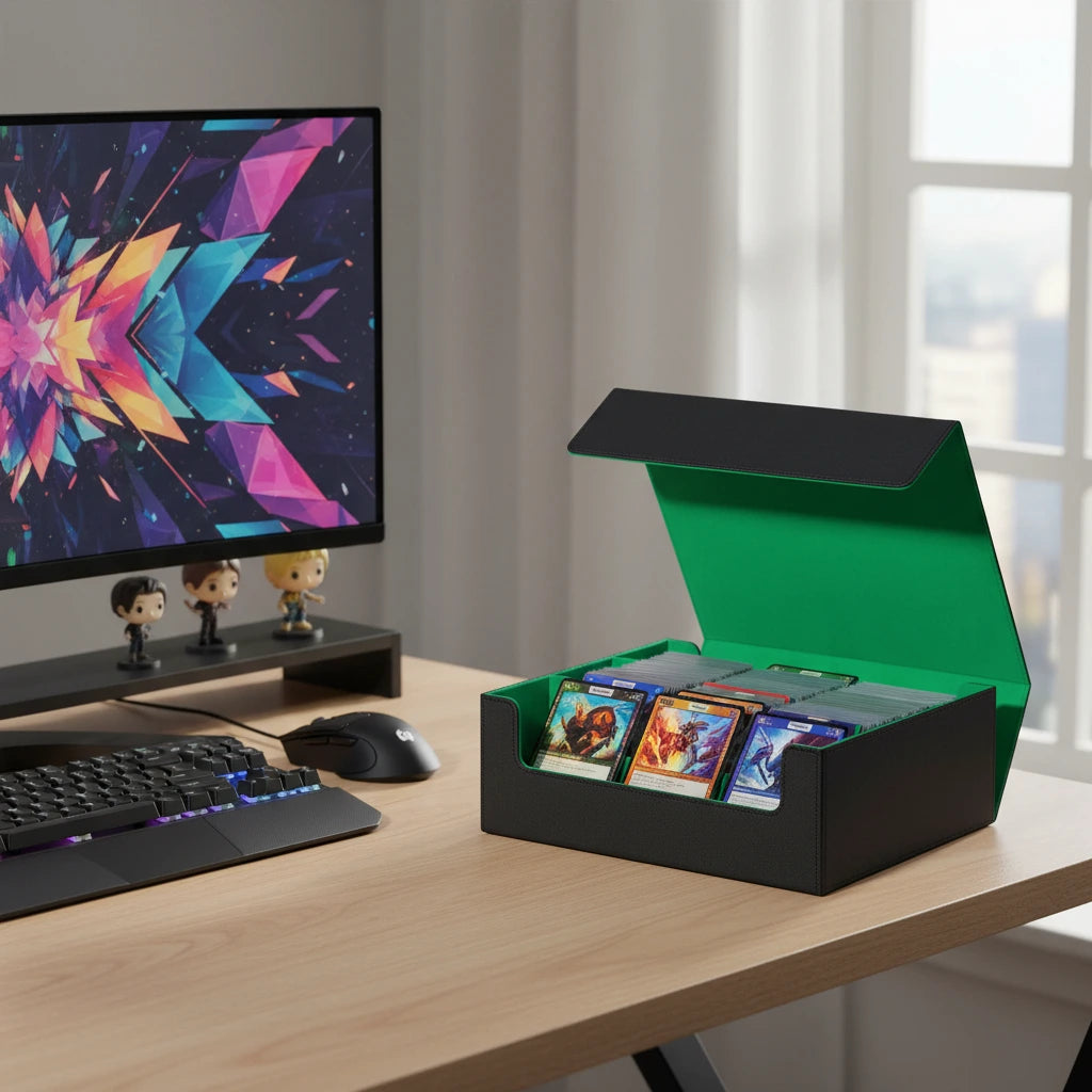 Vault Deck Cradle — Magnetic Card Storage Box